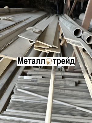 Полоса нержавеющая 12Х18Н10Т 55х495х605 мм